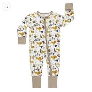 Emerson and Friends Baby Boy Jungle Print Safari Pajamas